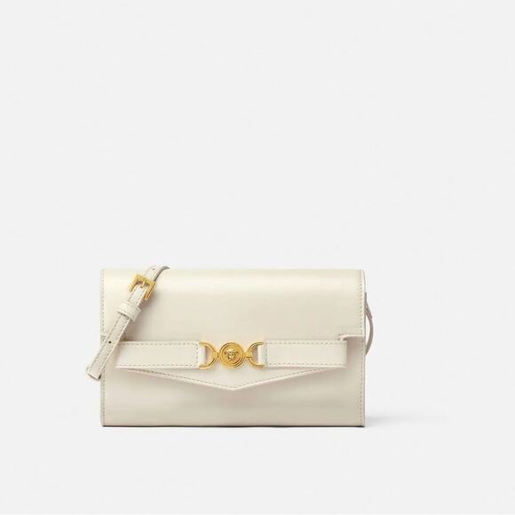 Versace Medusa '95 Crossbody Bag Beige - Picture 1 of 9